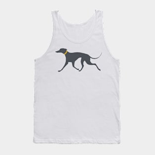 Trotting greyhound dog v1 Tank Top